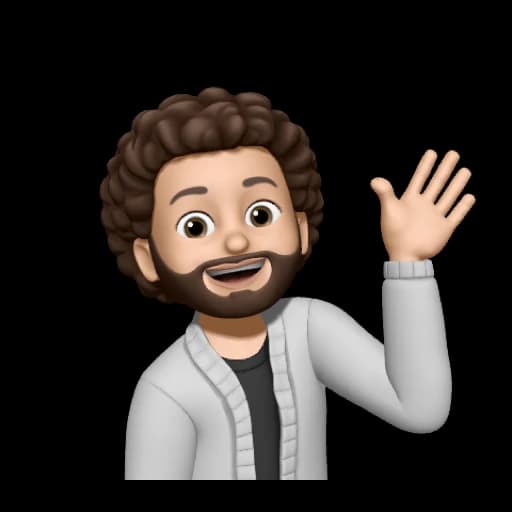 Memoji of Mirko Buttazzo waving hello